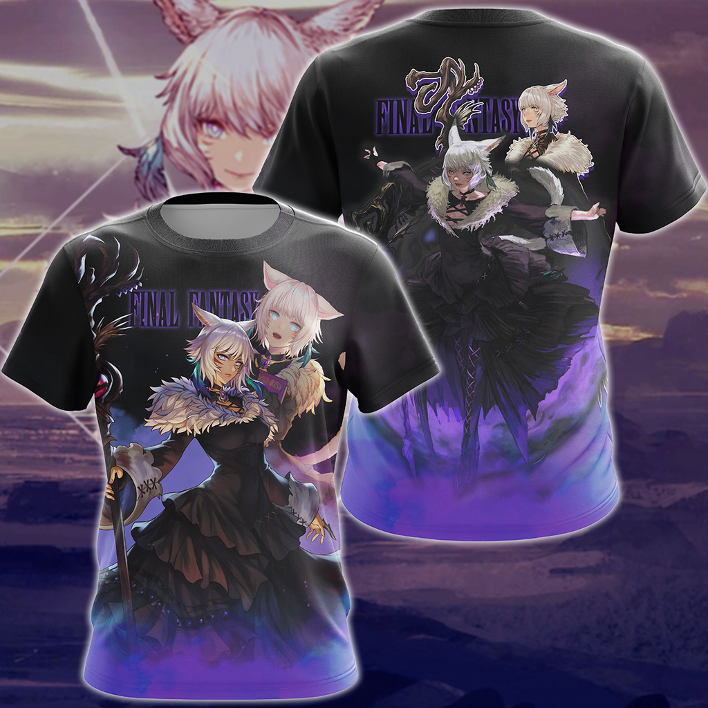 Final Fantasy XIV Y'shtola Video Game 3D All Over Print T-shirt 
