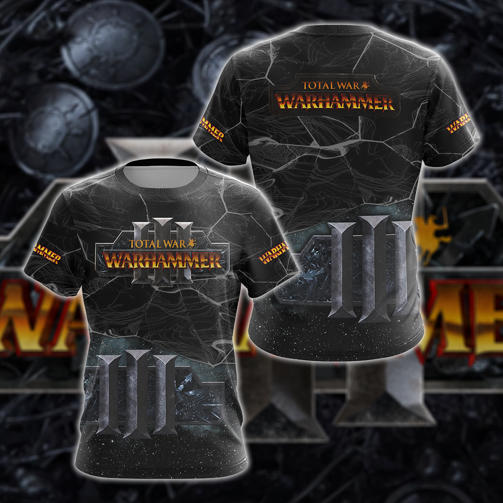 Total War: Warhammer 3 All Over Print T-shirt Tank Top Zip Hoodie Pullover Hoodie Hawaiian Shirt T-shirt S 