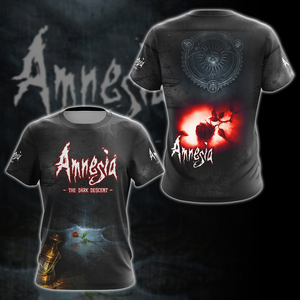 Amnesia: The Dark Descent Video Game 3D All Over Printed T-shirt Tank Top Zip Hoodie Pullover Hoodie Hawaiian Shirt Beach Shorts Jogger T-shirt S 