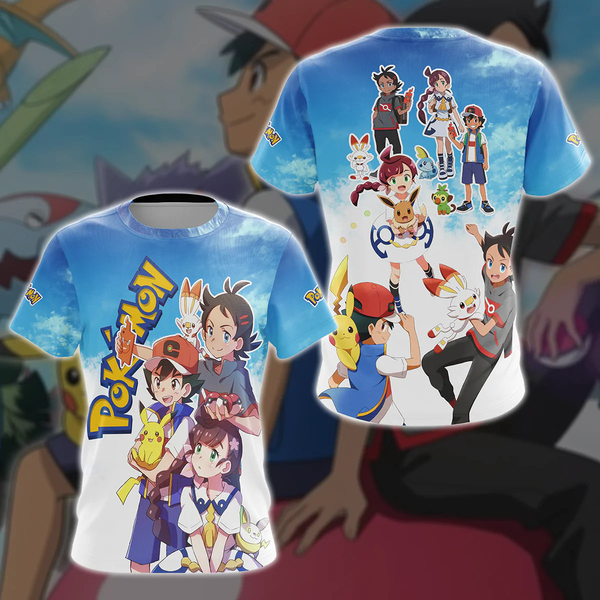 Pokemon Ash Ketchum Anime Manga 3D All Over Print T-shirt Tank Top Zip -  MoveekBuddyShop