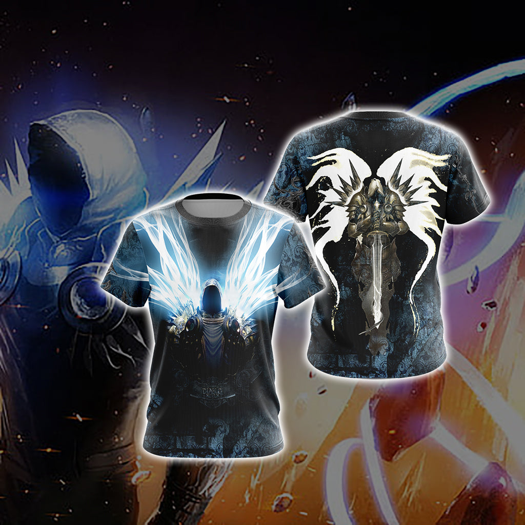 Diablo Tyrael New Version Unisex 3D T-shirt S  