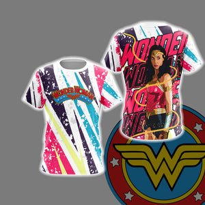 Wonder Woman New Unisex 3D T-shirt   