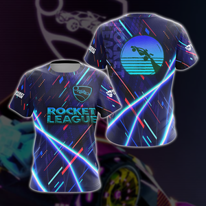 Rocket League All Over Print T-shirt Tank Top Zip Hoodie Pullover Hoodie Hawaiian Shirt T-shirt S 