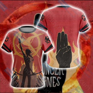 The Hunger Games New Look Unisex 3D T-shirt   