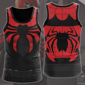 Spider-Man 2 Peter Parker Superior Suit Cosplay Video Game All Over Printed T-shirt Tank Top Zip Hoodie Pullover Hoodie Hawaiian Shirt Beach Shorts Joggers 1 Tank Top S