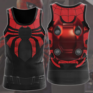 Spider-Man 2 Peter Parker Superior Suit Cosplay Video Game All Over Printed T-shirt Tank Top Zip Hoodie Pullover Hoodie Hawaiian Shirt Beach Shorts Joggers 2 Tank Top S