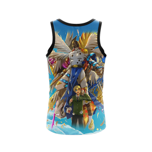 Digimon Takaishi Takeru And Angemon Unisex 3D T-shirt   