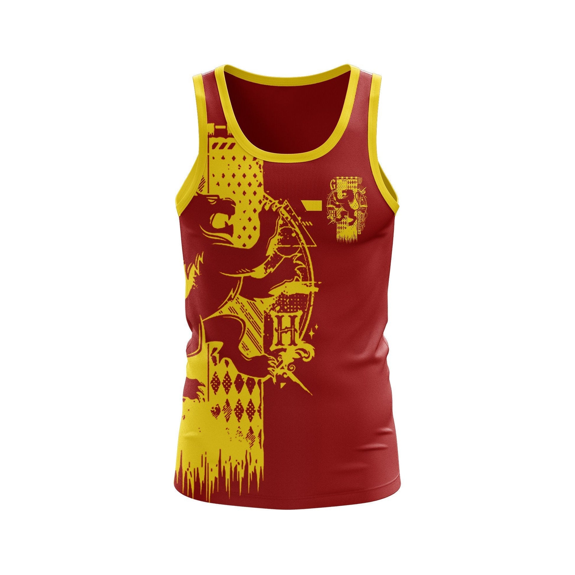 Quidditch Gryffindor Harry Potter Unisex 3D T-shirt   