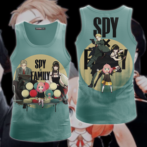Spy x Family 3D All Over Print T-shirt Tank Top Zip Hoodie Pullover Hoodie Hawaiian Shirt Beach Shorts Jogger Tank Top S 