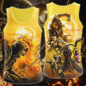Mortal Kombat Video Game 3D All Over Print T-shirt Tank Top Zip Hoodie Pullover Hoodie Hawaiian Shirt Beach Shorts Jogger Tank Top S 
