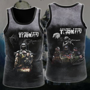 Escape From Tarkov Video Game 3D All Over Printed T-shirt Tank Top Zip Hoodie Pullover Hoodie Hawaiian Shirt Beach Shorts Jogger Tank Top S 
