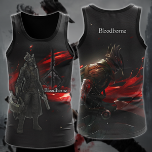 Bloodborne Video Game 3D All Over Printed T-shirt Tank Top Zip Hoodie Pullover Hoodie Hawaiian Shirt Beach Shorts Jogger Tank Top S 