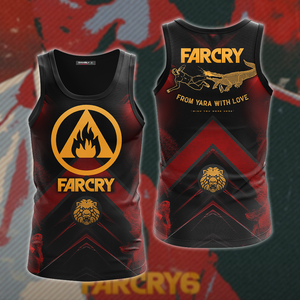 Farcry 6 3D All Over Print T-shirt Tank Top Zip Hoodie Pullover Hoodie Hawaiian Shirt Beach Shorts Jogger Tank Top S 