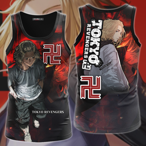 Tokyo Revengers 3D All Over Print T-shirt Tank Top Zip Hoodie Pullover Hoodie Hawaiian Shirt Beach Shorts Jogger Tank Top S 