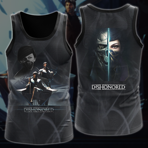 Dishonored 2 Video Game 3D All Over Printed T-shirt Tank Top Zip Hoodie Pullover Hoodie Hawaiian Shirt Beach Shorts Jogger Tank Top S 