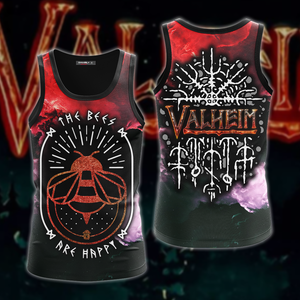 Valheim All 3D Over Print T-shirt Tank Top Zip Hoodie Pullover Hoodie Hawaiian Shirt Beach Shorts Jogger Tank Top S 