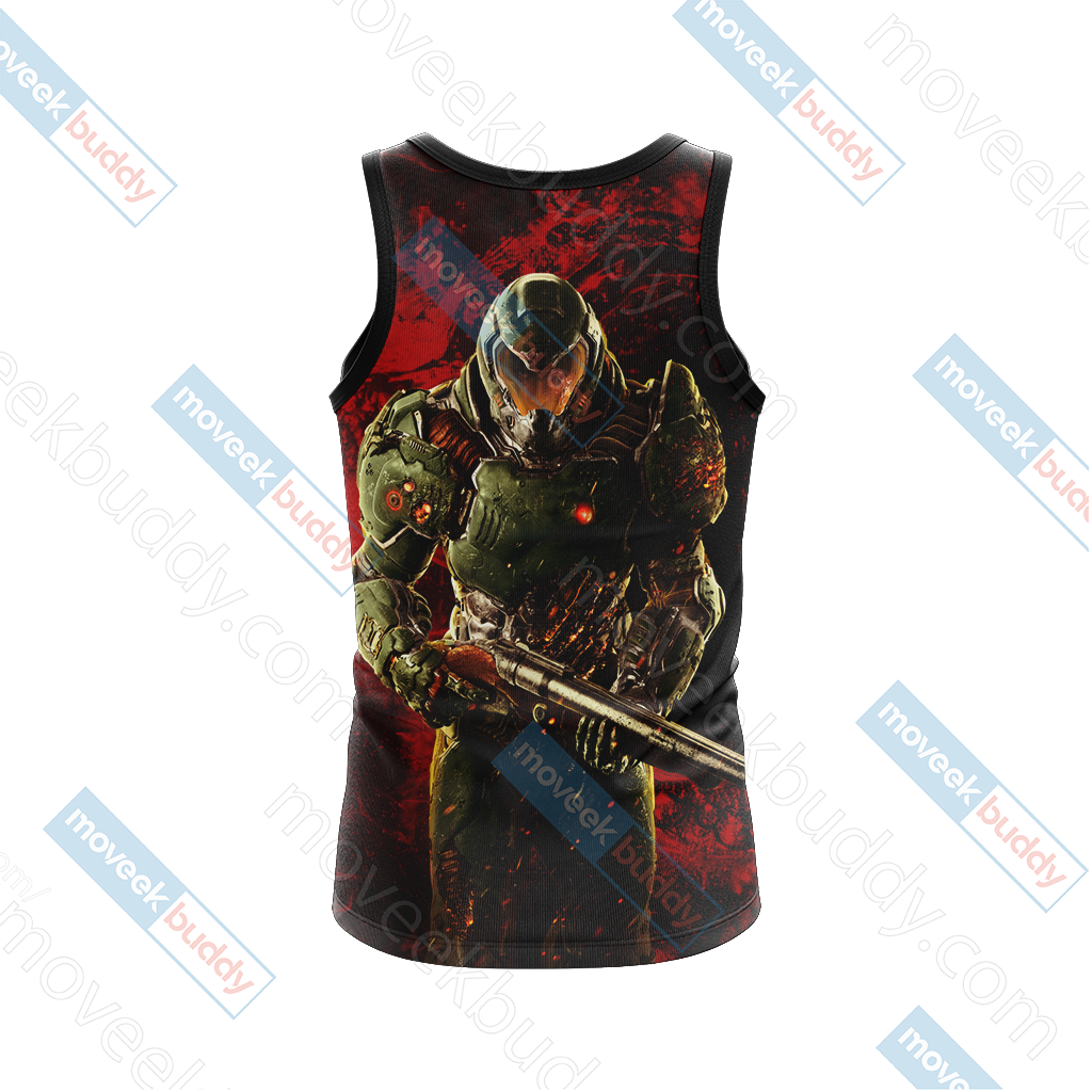 Doom - Doomguy Unisex 3D T-shirt   
