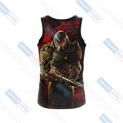 Doom - Doomguy Unisex 3D T-shirt   