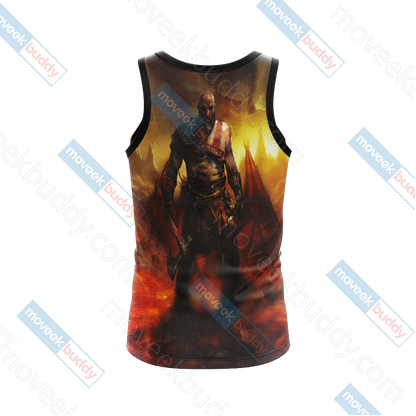 God Of War - Kratos Unisex 3D T-shirt   