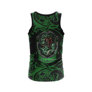 Cunning Like A Slytherin Harry Potter 3D Tank Top   