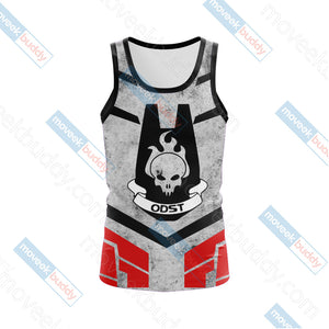 Halo - ODST Unisex 3D T-shirt Hoodie Tank Top Hawaiian Shirt Beach Shorts Joggers   