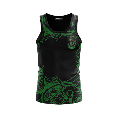 Cunning Like A Slytherin Harry Potter 3D Tank Top   