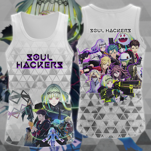 Soul Hackers 2 Video Game 3D All Over Print T-shirt Tank Top Zip Hoodie Pullover Hoodie Hawaiian Shirt Beach Shorts Jogger Tank Top S 