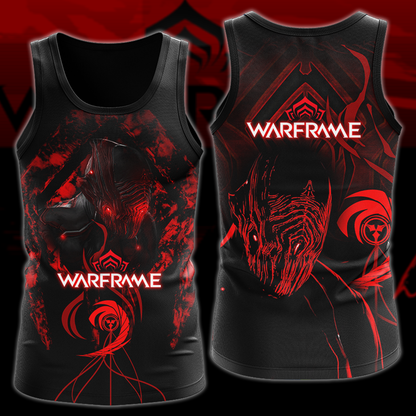 Warframe Video Game 3D All Over Printed T-shirt Tank Top Zip Hoodie Pullover Hoodie Hawaiian Shirt Beach Shorts Joggers Tank Top S 