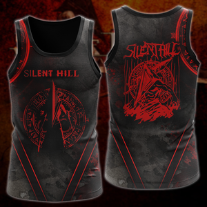 Silent Hill Video Game 3D All Over Printed T-shirt Tank Top Zip Hoodie Pullover Hoodie Hawaiian Shirt Beach Shorts Jogger Tank Top S 