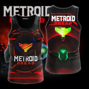 Metroid Dread All Over Print T-shirt Tank Top Zip Hoodie Pullover Hoodie Hawaiian Shirt Beach Shorts Jogger Tank Top S 