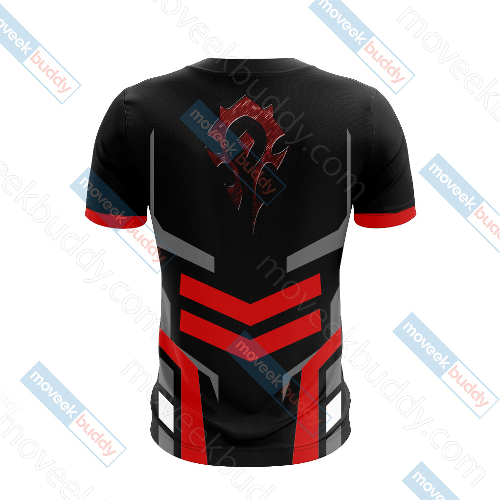 World Of Warcraft - Horde New Version Unisex 3D T-shirt   