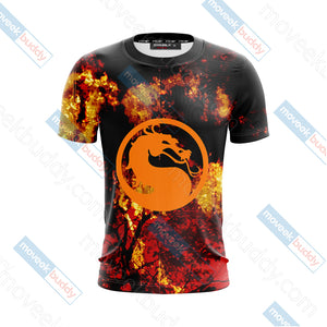 Mortal Kombat - Scorpion New Version Unisex 3D T-shirt   