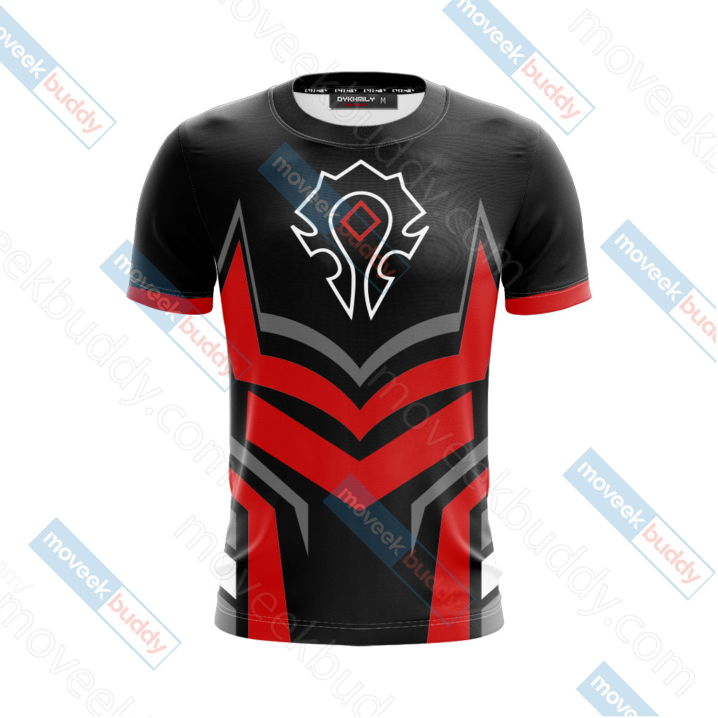 World Of Warcraft - Horde New Version Unisex 3D T-shirt   