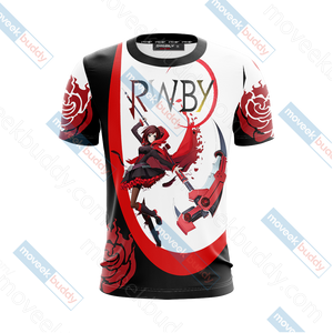 RWBY - Ruby Rose New Unisex 3D T-shirt   