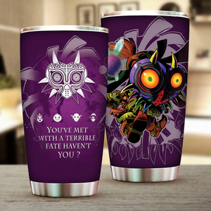 The Legend Of Zelda Majora's Mask You've Met With A Terrible Fate Haven't You Tumbler 20oz  