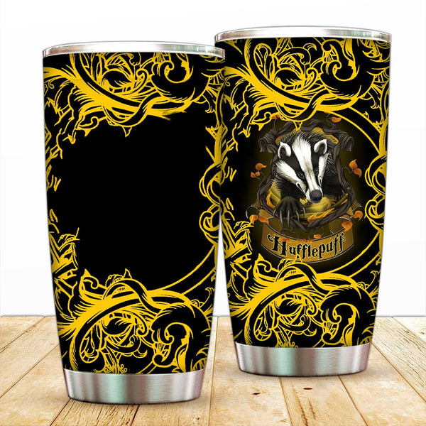 Harry Potter The Hufflepuff Custom Name Tumbler - Owl Fashion Shop