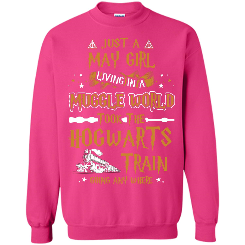 Harry Potter T-shirt Just A May Girl Living In A Muggle World   