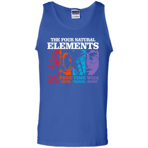 Movie T-shirt The Four Natural Elements T-shirt Royal S 