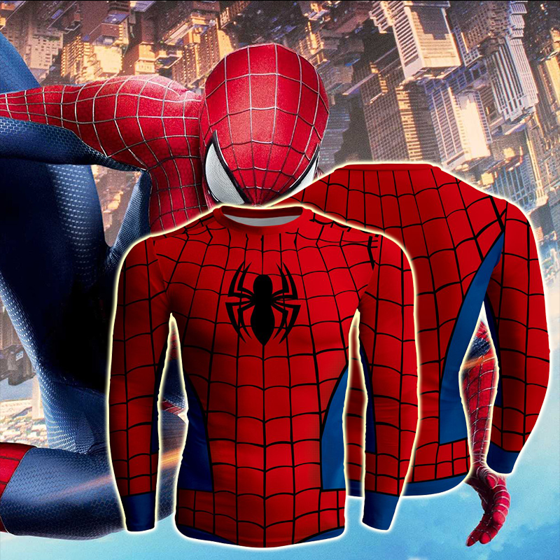 Spider-Man Long Sleeve Compression T-shirt US/EU XXS  