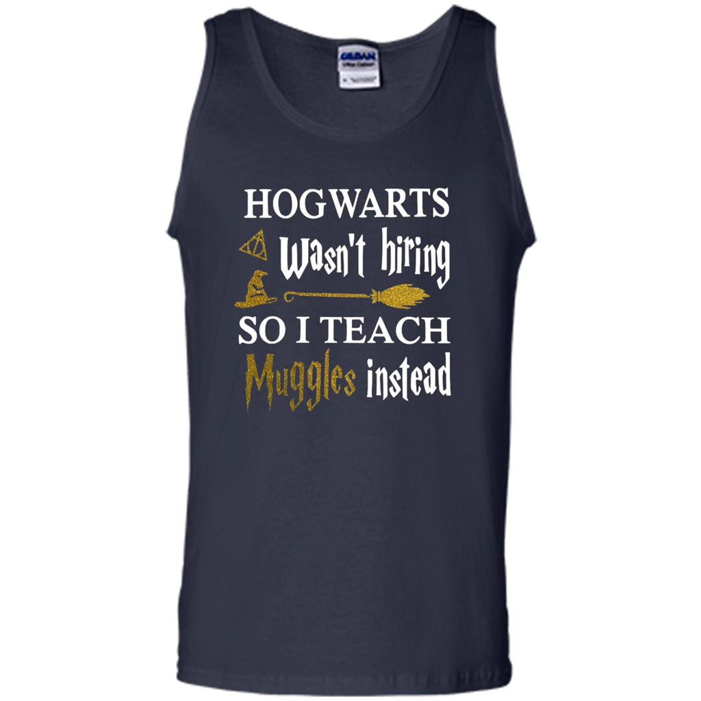 I Teach Muggles Instead T-shirt Navy S 