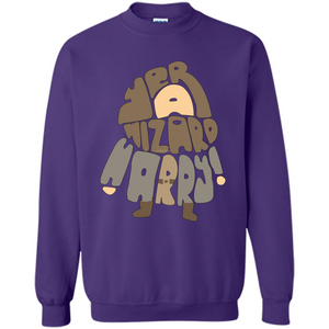 Movies T-shirt Yer A Wizard Harry Purple S 