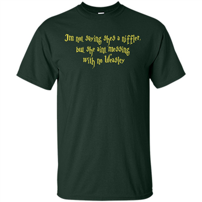 Film T-Shirt Niffler Forest Green Small 