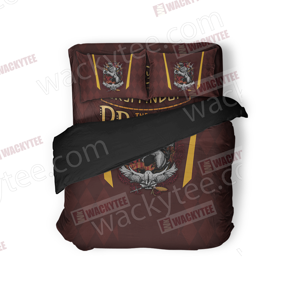 Gryffindor Bravest Were Prized Far Beyond The Rest Bed Set   