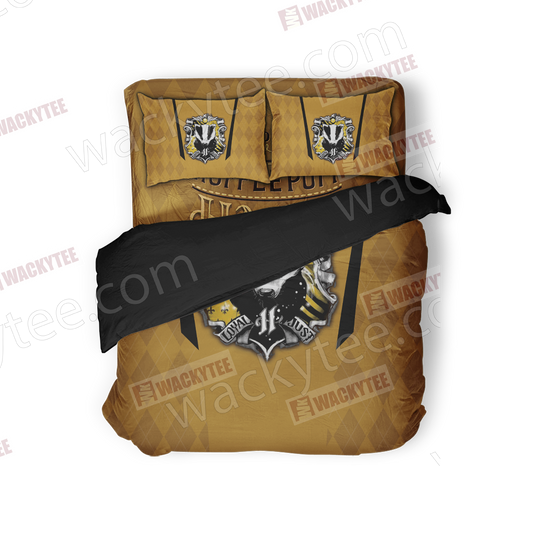 For Hufflepuff Hard Workers Were Most Worthy Of Admission Bed Set   