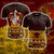 Brave Like A Gryffindor Harry Potter Wacky Style Unisex 3D T-shirt   