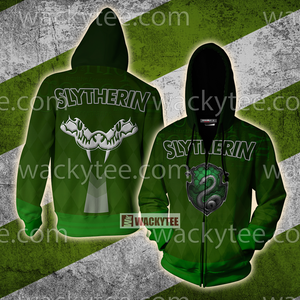 Slytherin The Results Validate The Deep New Unisex 3D T-shirt Zip Hoodie S 