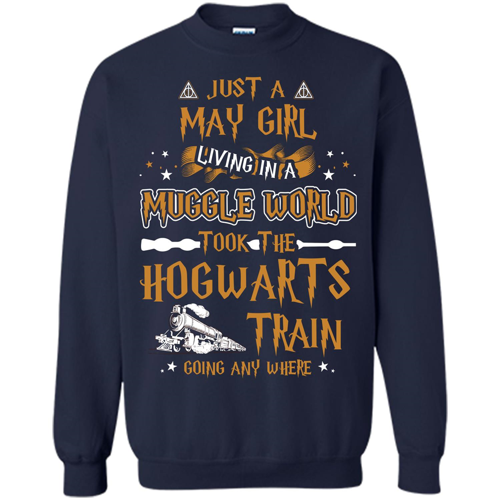 Harry Potter T-shirt Just A May Girl Living In A Muggle World   
