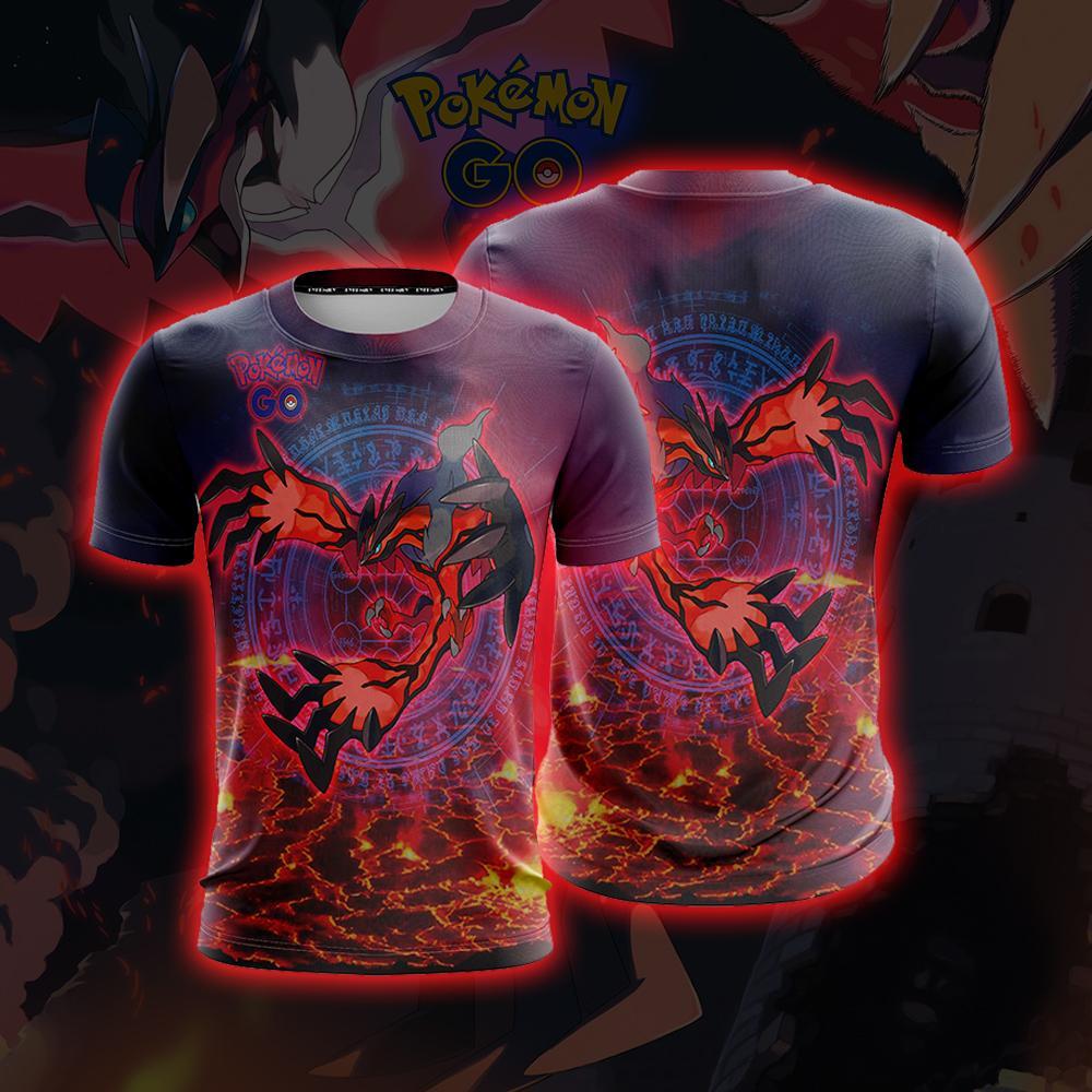 Yveltal Pokemon Go Unisex 3D T-shirt S  