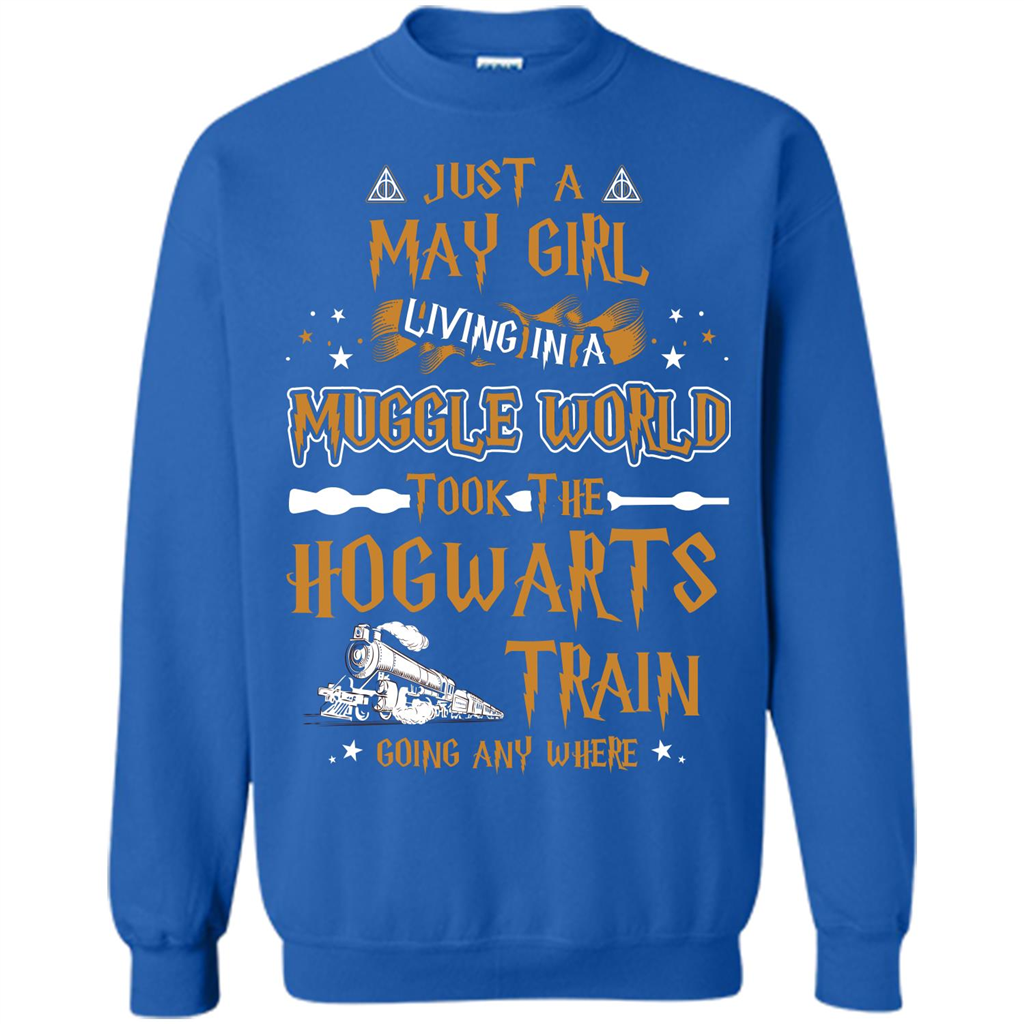 Harry Potter T-shirt Just A May Girl Living In A Muggle World   