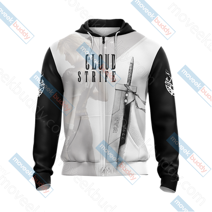 Final Fantasy VII - Cloud Strife Unisex 3D T-shirt   